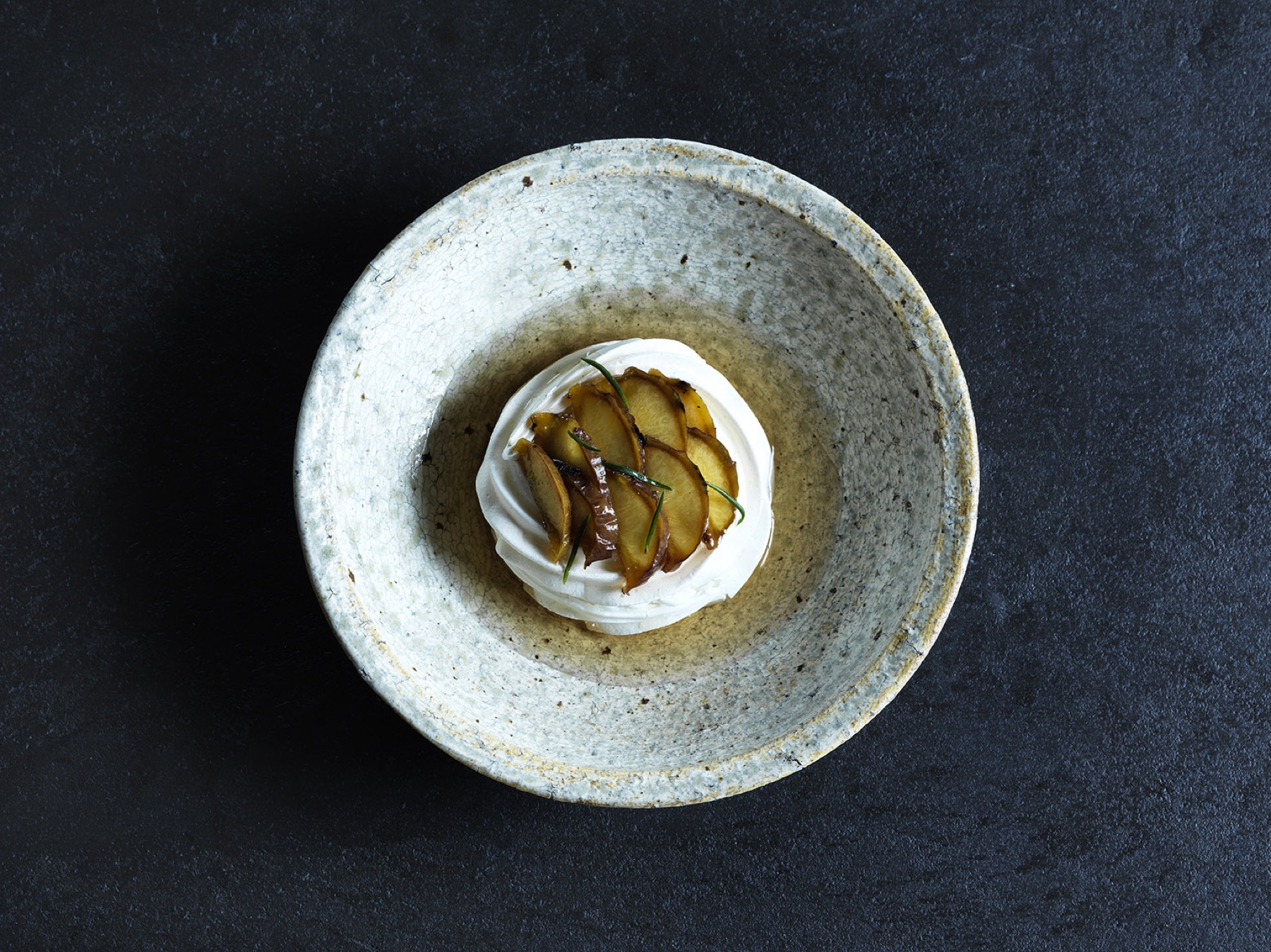A refined Bistro Officina dessert